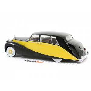1/18 Rolls Royce Silver Wraith Empress by Hooper 1956 черный с желтым