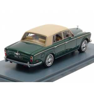 1/43 Rolls Royce Silver Shadow RHD 1974 зеленый металлик с бежевым