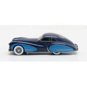 1/43 Talbot Lago T26 Grand Coupe Saoutchik 1948 синий с голубым