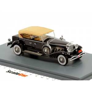 1/43 DUESENBERG Model J Tourster Derham 1930 черный