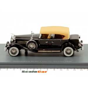 1/43 DUESENBERG Model J Tourster Derham 1930 черный
