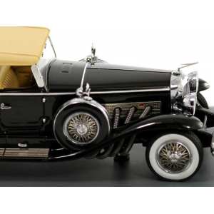 1/43 DUESENBERG Model J Tourster Derham 1930 черный