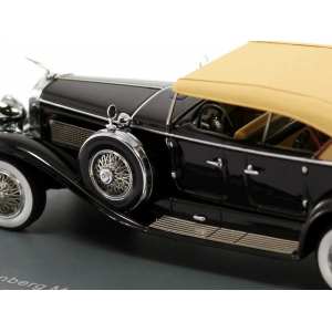 1/43 DUESENBERG Model J Tourster Derham 1930 черный