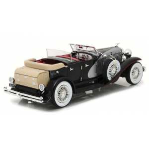 1/18 Duesenberg II SJ La Grande Torpedo 1930 черный с серебристым