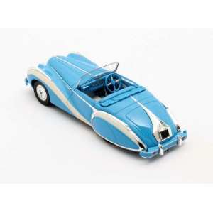 1/43 Talbot-Lago T26 Grand Sport Cabriolet Saoutchik 1948 открытый синий