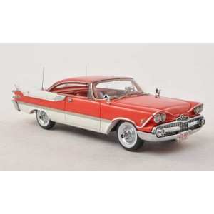 1/43 DODGE Customs Royal Lancer Coupe 1959 Red/White