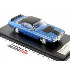 1/43 DODGE Challenger R/T 1970 синий/черный