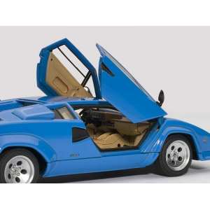 1/43 Lamborghini COUNTACH 5000 S (BLUE) (все открывается)