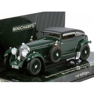 1/43 Bentley 6 1/2 Litre 1930 GURNEY NUTTING SALOON - BLUE TRAIN SPECIAL green