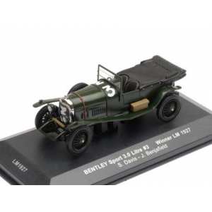 1/43 Bentley SPORT 3.0 LIT. S.DAVIS-J.BENJAFIELD 3 WINNER LE MANS 1927