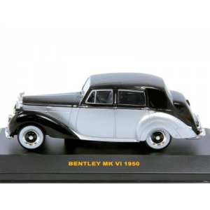 1/43 Bentley MK VI 1950 черный с серебристым