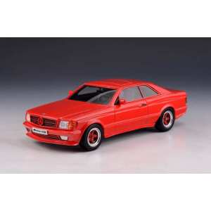 1/43 Mercedes-Benz 560SEC AMG 6.0 C126 (W126) 1984 красный