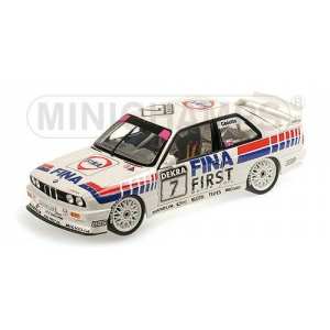 1/18 BMW M3 (E30) - TEAM FINA-BMW - JOHNNY CECOTTO - DTM 1992