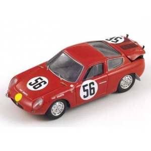 1/43 Abarth Fiat 700S No 56 Le Mans (R.Masson – T.Zeccoli) 1962