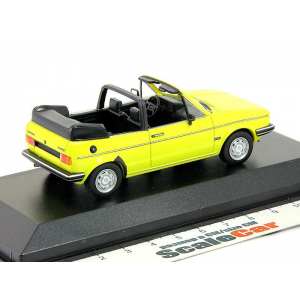 1/43 Volkswagen Golf I cabriolet 1980 жёлтый