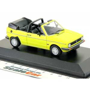 1/43 Volkswagen Golf I cabriolet 1980 жёлтый