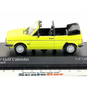 1/43 Volkswagen Golf I cabriolet 1980 жёлтый