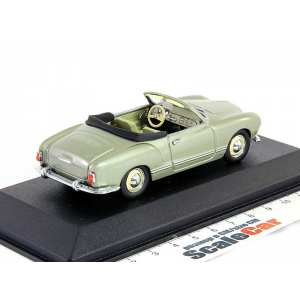 1/43 VOLKSWAGEN KARMANN GHIA CABRIOLET - 1957 - GREY METALLIC