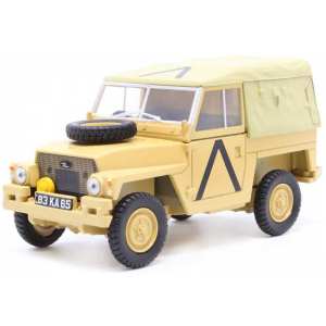 1/43 Land Rover Series III 1/2 Ton Lightweight Soft Top Gulf War Война в заливе Ирак 1990 бежевый