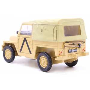 1/43 Land Rover Series III 1/2 Ton Lightweight Soft Top Gulf War Война в заливе Ирак 1990 бежевый