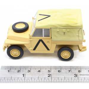 1/43 Land Rover Series III 1/2 Ton Lightweight Soft Top Gulf War Война в заливе Ирак 1990 бежевый