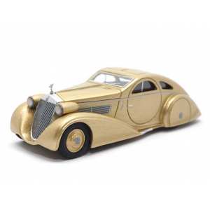 1/43 ROLLS ROYCE Phantom I Jonckheere Aerodynamic Coupe 1935 золотистый