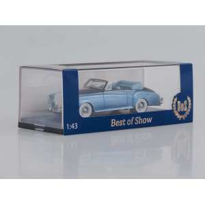 1/43 Rolls Royce Silver Cloud III DHC RHD 1964 голубой металлик с синим металликом