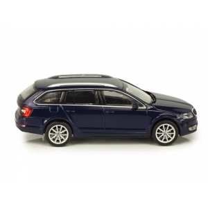 1/43 Škoda Octavia III Combi 2013 темно-синий металлик