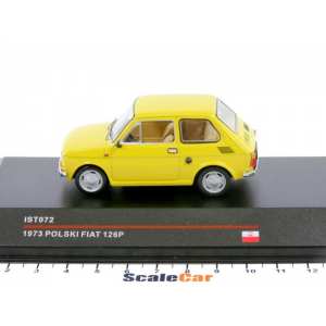 1/43 Fiat POLSKI 126P (Maluch) 1973 Light Yellow