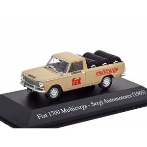 1/43 FIAT 1500 Multicarga Pick-Up Pneus 1965 бежевый