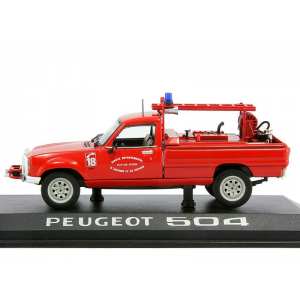 1/43 Peugeot 504 Pick Up 4х4 1979 Pompiers пожарный пикап
