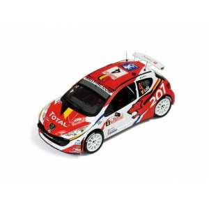 1/43 Peugeot 207 S2000 4 F. Loix - I. Smets 2nd Rally Monte Carlo 2009
