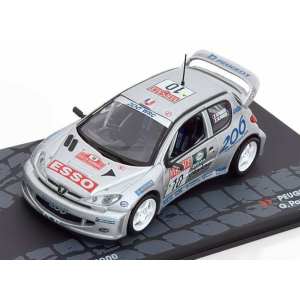 1/43 Peugeot 206 WRC G.Panizzi H.Panizzi Rally Sanremo 2000