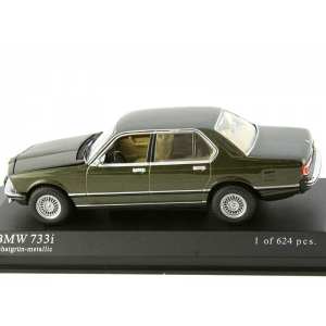 1/43 BMW 733I E23 1977 зеленый мет.