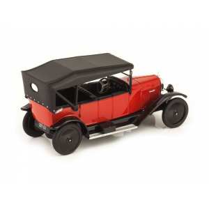 1/43 Citroen Type A Cabriolet Закрытый 1919 красный с черным