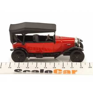 1/43 Citroen Type A Cabriolet Закрытый 1919 красный с черным
