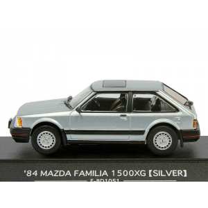 1/43 Mazda Familia 1500XG 1984 серебристый
