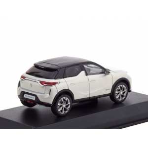 1/43 Citroen DS3 Crossback E-Tense 2019 белый перламутр с черным