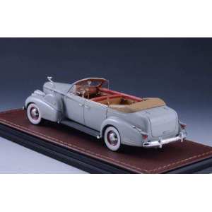 1/43 Cadillac V16 Series 90 Fleetwood Sedan Convertible (открытый) 1938 серый