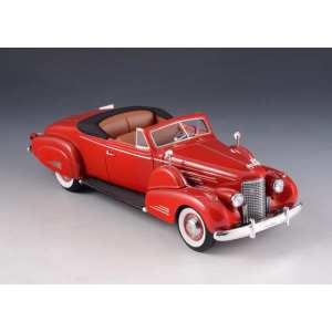 1/43 Cadillac V16 Convertible Coupe (открытый) 1938 красный