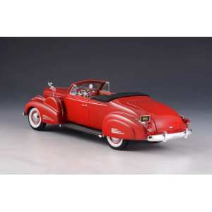 1/43 Cadillac V16 Convertible Coupe (открытый) 1938 красный