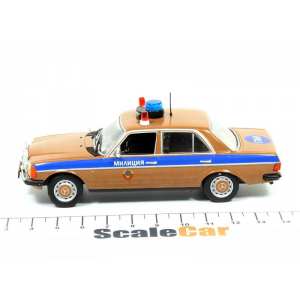 1/43 Mercedes-Benz 280E W123 ГАИ СССР коричневый (с журналом)