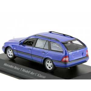 1/43 Mercedes-Benz C-class T-modell Esprit S202 (W202) 1996 универсал дорестайлинговый синий