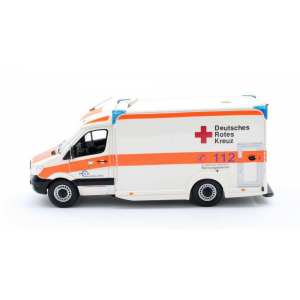 1/43 Mercedes-Benz Sprinter 319 CDI Ambulance Miesen Deutches Rotes Kreuz 2018 (немецкий Красный Крест скорая помощь )