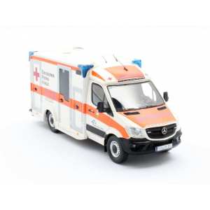 1/43 Mercedes-Benz Sprinter 319 CDI Ambulance Miesen Deutches Rotes Kreuz 2018 (немецкий Красный Крест скорая помощь )