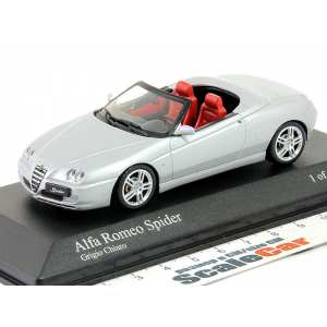 1/43 Alfa Romeo Spider 2003 серебристый