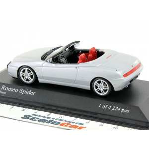 1/43 Alfa Romeo Spider 2003 серебристый