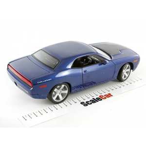 1/18 Dodge Challenger Concept синий мет