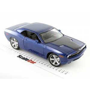 1/18 Dodge Challenger Concept синий мет