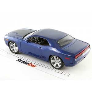 1/18 Dodge Challenger Concept синий мет